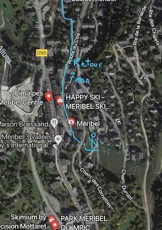 Renovated 6-8 Pers Luxury In Centre 85m2 3br 3ba With Mountain View And Boots Heater ! Apartment Meribel